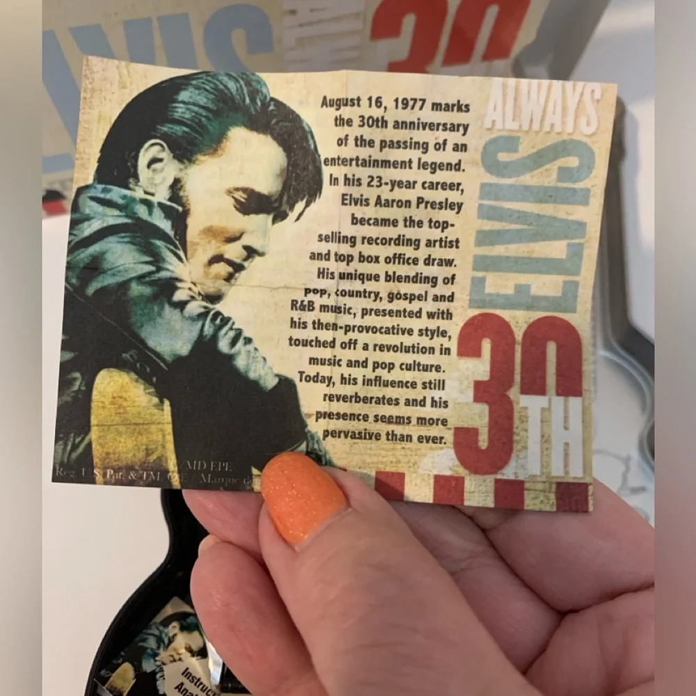 Elvis Presley 30th Anniversary Commemorative Watch